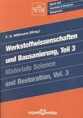 Cover: Werkstoffwissenschaften und Bausanierung - expert verlag ein Imprint von Narr Francke Attempto Verlag