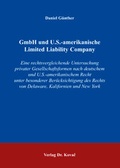Cover: GmbH und U.S.-amerikanische Limited Liability Company - Kovac, Dr. Verlag