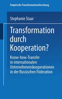 Enlarge image Cover: Transformation durch Kooperation? - Deutscher Universitätsverlag