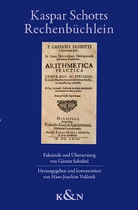 Abbildung von: Kaspar Schotts Rechenbüchlein - Königshausen & Neumann
