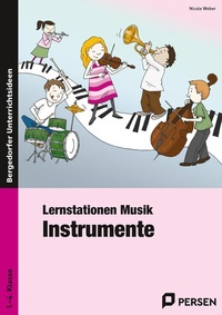Abbildung von: Lernstationen Musik: Instrumente - Persen Verlag in der AAP Lehrerwelt GmbH