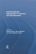 Cover: Interdisciplinary approaches to literacy and development - Routledge