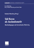 Cover: S&uuml;d-Korea als Auslandsmarkt - Deutscher Universit&auml;tsverlag