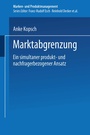 Cover: Marktabgrenzung - Deutscher Universitätsverlag