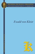 Cover: Ewald von Kleist - K&ouml;nigshausen & Neumann
