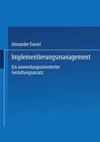 Abbildung von: Implementierungsmanagement - Deutscher Universitätsverlag