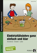 Cover: Elektrizit&auml;tslehre ganz einfach und klar - Persen Verlag in der AAP Lehrerwelt GmbH