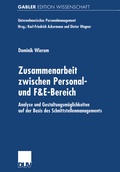 Cover: Zusammenarbeit zwischen Personal- und F&E-Bereich - Deutscher Universit&auml;tsverlag