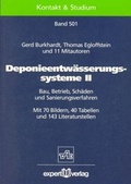 Cover: Deponieentw&auml;sserungssysteme / Deponieentw&auml;sserungssysteme, II: - expert verlag ein Imprint von Narr Francke Attempto Verlag