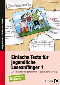 Abbildung von: Einfache Texte für jugendliche Leseanfänger - Persen Verlag in der AAP Lehrerwelt GmbH