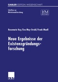 Cover: Neue Ergebnisse der Existenzgr&uuml;ndungsforschung - Deutscher Universit&auml;tsverlag