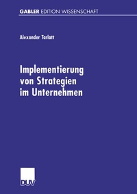 Abbildung von: Implementierung von Strategien im Unternehmen - Deutscher Universitätsverlag