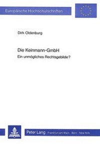 Abbildung von: Die Keinmann-GmbH - Peter Lang Verlag