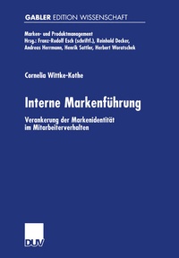 Abbildung von: Interne Markenführung - Deutscher Universitätsverlag