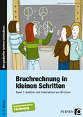 Cover: Bruchrechnung in kleinen Schritten 2 - Persen Verlag in der AAP Lehrerwelt GmbH