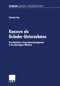 Cover: Konzern als Gr&uuml;nder-Unternehmen - Deutscher Universit&auml;tsverlag