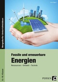 Cover: Fossile und erneuerbare Energien - Persen Verlag in der AAP Lehrerwelt GmbH