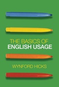 Cover: The Basics of English Usage - Routledge