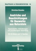 Cover: Anstriche und Beschichtungen f&uuml;r Bauwerke aus Naturstein - expert verlag ein Imprint von Narr Francke Attempto Verlag