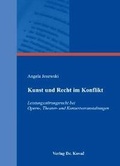 Bild: Kunst und Recht im Konflikt - Kovac, Dr. Verlag