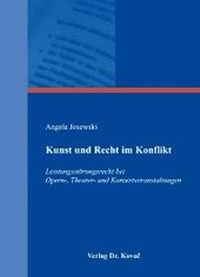 Abbildung von: Kunst und Recht im Konflikt - Kovac, Dr. Verlag