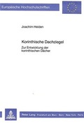 Cover: Korinthische Dachziegel - Peter Lang Verlag