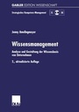Cover: Wissensmanagement - Deutscher Universitätsverlag