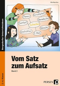 Abbildung von: Vom Satz zum Aufsatz - Band 2 - Persen Verlag in der AAP Lehrerwelt GmbH