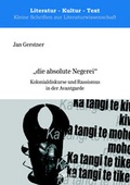 Cover: "Die absolute Negerei" - Tectum Wissenschaftsverlag