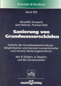 Cover: Sanierung von Grundwassersch&auml;den - expert verlag ein Imprint von Narr Francke Attempto Verlag