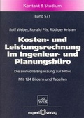 Cover: Kosten- und Leistungsrechnung im Ingenieur- und Planungsb&uuml;ro - expert verlag ein Imprint von Narr Francke Attempto Verlag