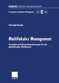 Enlarge image Cover: Multifokales Management - Deutscher Universitätsverlag