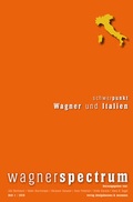 Cover: Wagner und Italien - K&ouml;nigshausen & Neumann