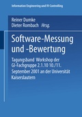 Cover: Software-Messung und -Bewertung - Deutscher Universit&auml;tsverlag