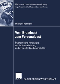 Enlarge image Cover: Vom Broadcast zum Personalcast - Deutscher Universitätsverlag