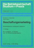 Cover: Beschaffungsmarketing - expert verlag ein Imprint von Narr Francke Attempto Verlag