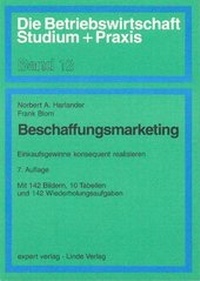 Enlarge image Cover: Beschaffungsmarketing - expert verlag ein Imprint von Narr Francke Attempto Verlag