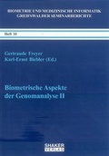 Cover: Biometrische Aspekte der Genomanalyse II - Shaker