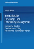 Cover: Internationales Forschungs- und Entwicklungsmanagement - Deutscher Universit&auml;tsverlag