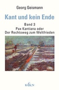 Cover: Kant und kein Ende - K&ouml;nigshausen & Neumann