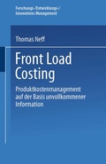 Cover: Front Load Costing - Deutscher Universit&auml;tsverlag