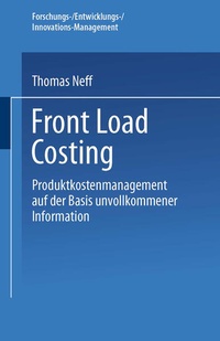 Enlarge image Cover: Front Load Costing - Deutscher Universitätsverlag