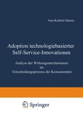 Cover: Adoption technologiebasierter Self-Service-Innovationen - Deutscher Universit&auml;tsverlag