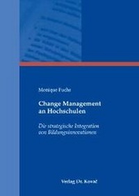 Abbildung von: Change Management an Hochschulen - Kovac, Dr. Verlag