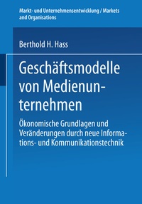 Abbildung von: Geschäftsmodelle von Medienunternehmen - Deutscher Universitätsverlag