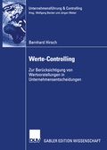 Cover: Werte-Controlling - Deutscher Universit&auml;tsverlag