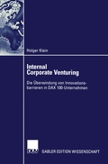 Cover: Internal Corporate Venturing - Deutscher Universit&auml;tsverlag