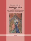 Cover: Der Landfrieden im Elsass - Tectum Wissenschaftsverlag