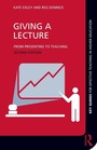 Cover: Giving a Lecture - Routledge