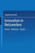Cover: Innovation in Netzwerken - Deutscher Universit&auml;tsverlag